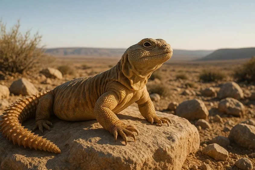 Uromastyx lizard